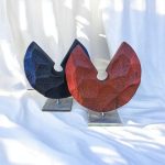 SET OF TWO SCULPTURES